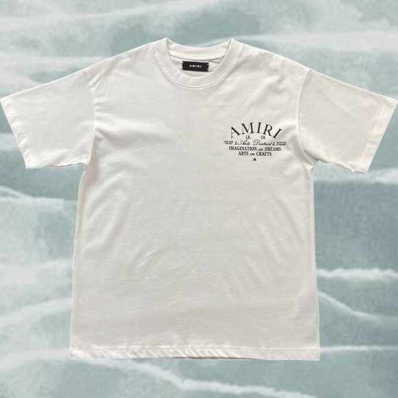 Amiri Men's White Short Sleeve - Picture 1 of 3